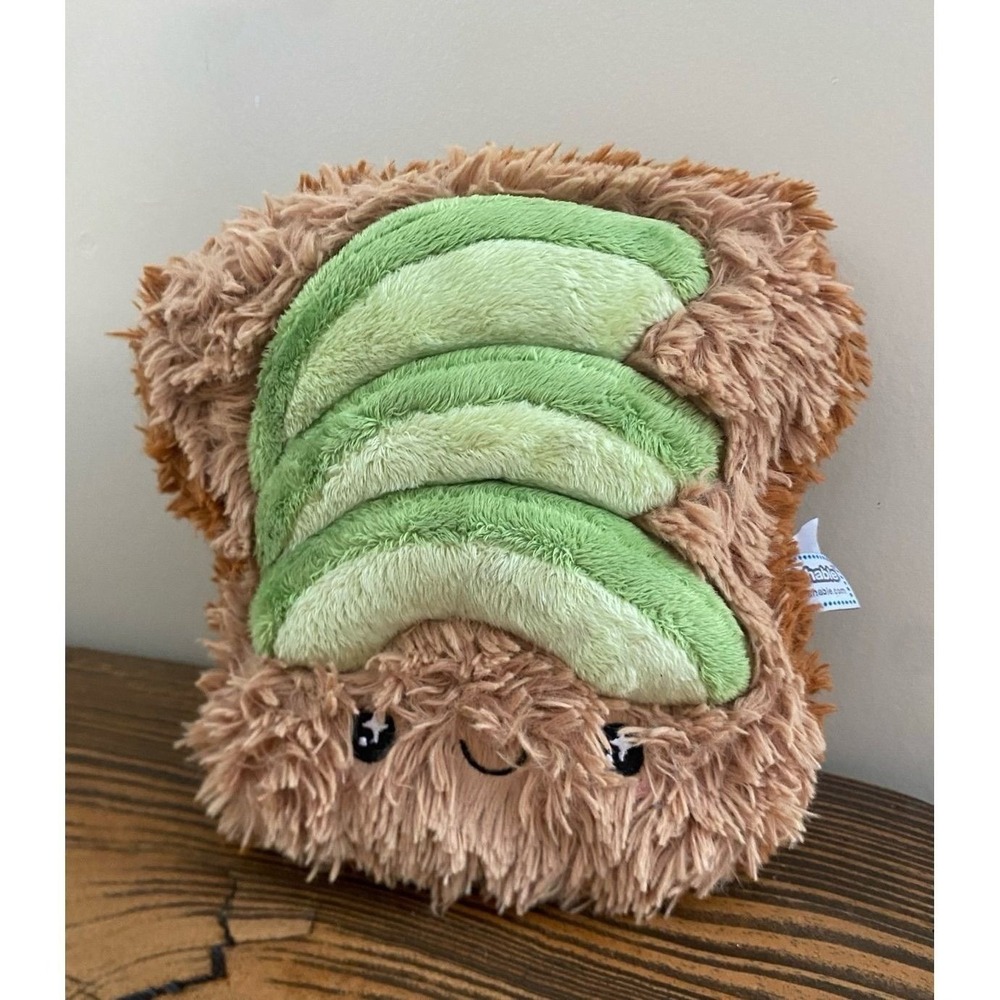 Squishable Avocado Toast Plush 8"